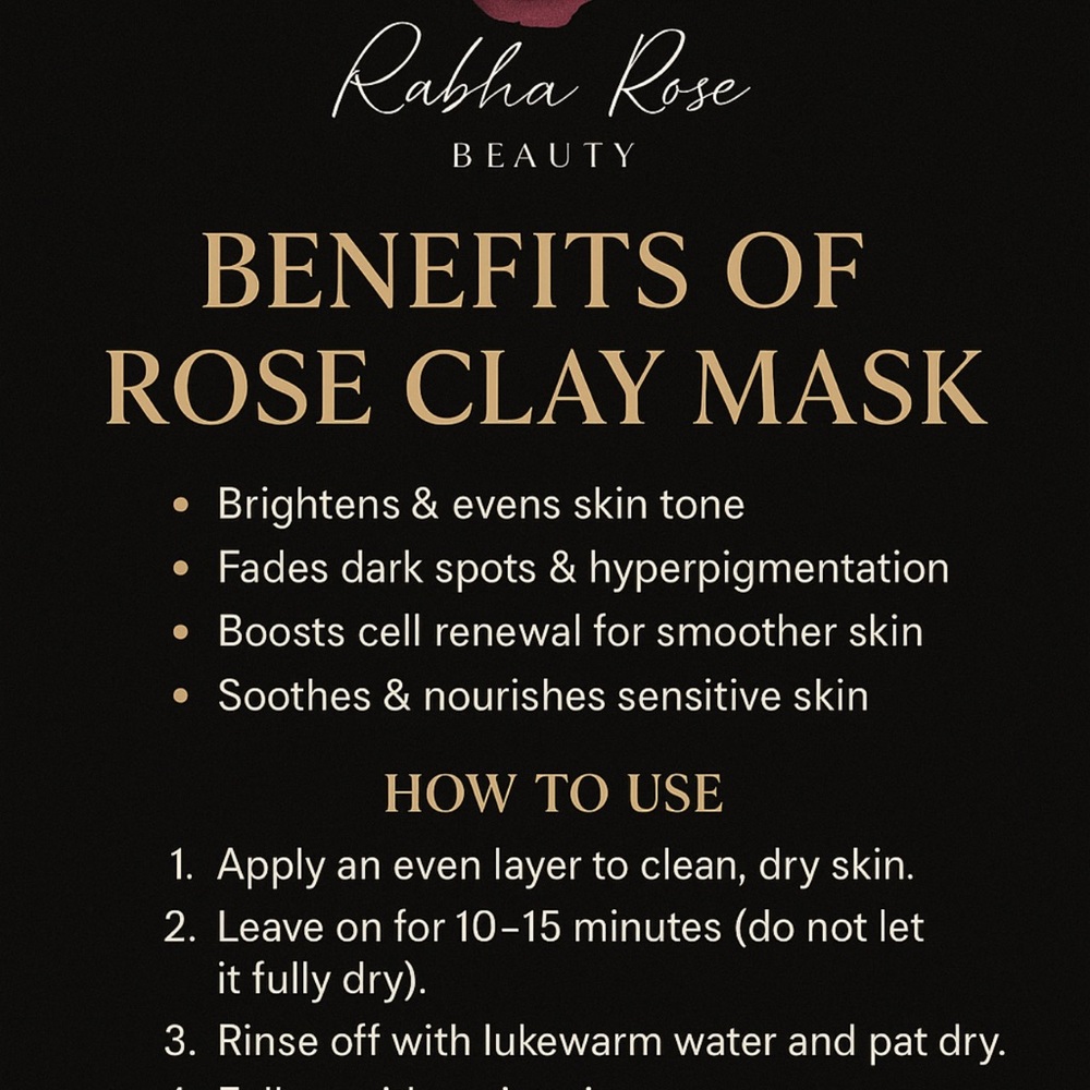 Rose Clay Mask Powder - Picture 4 of 10